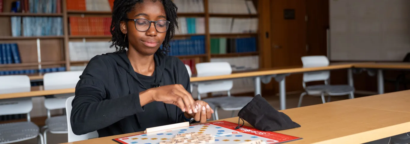 Meet Cherish Amby-Okolo, chemistry major and Scrabble star