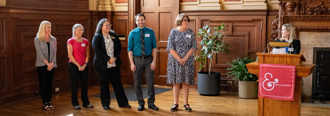 Recognizing outstanding staff