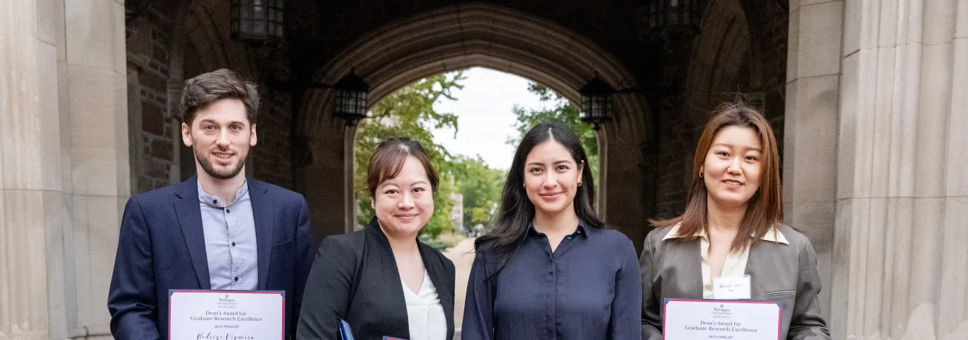 Graduate students recognized for research excellence