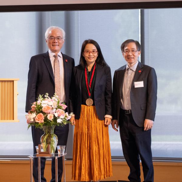 Bo Li Installed as the Stanley A. Sawyer Professor