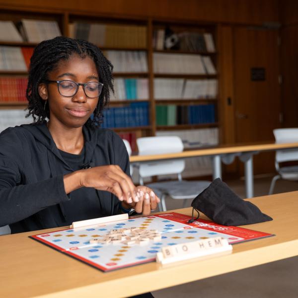 Meet Cherish Amby-Okolo, chemistry major and Scrabble star