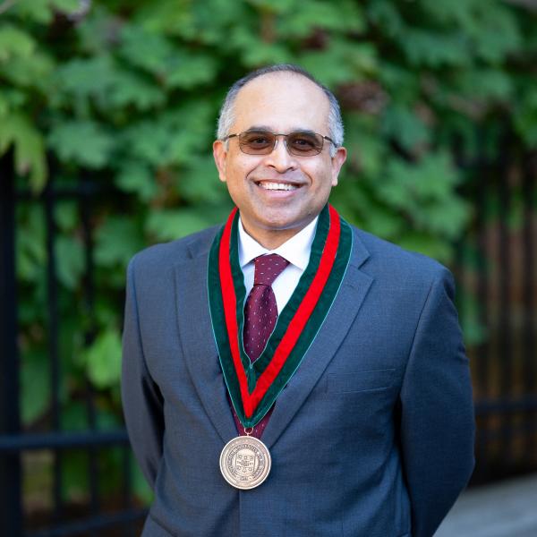 Ram Dixit Installed as the George and Charmaine Mallinckrodt Professor