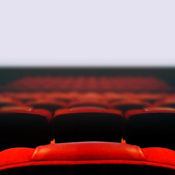Seats in theater for Film and Media Studies