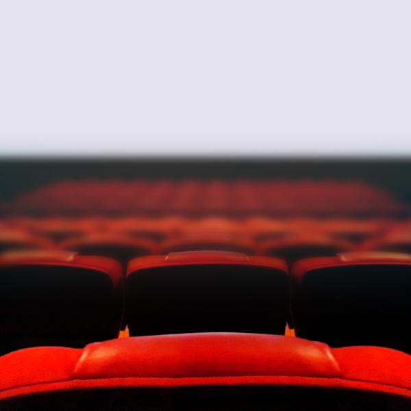 Seats in theater for Film and Media Studies