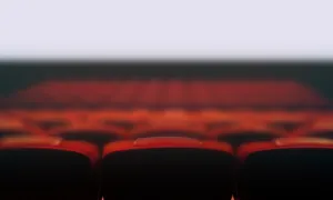 Seats in theater for Film and Media Studies