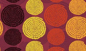 Image of ornament african pattern.