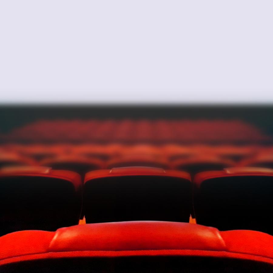 Seats in theater for Film and Media Studies