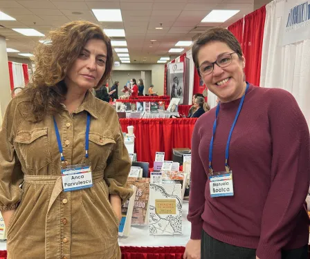 Anca and co-author