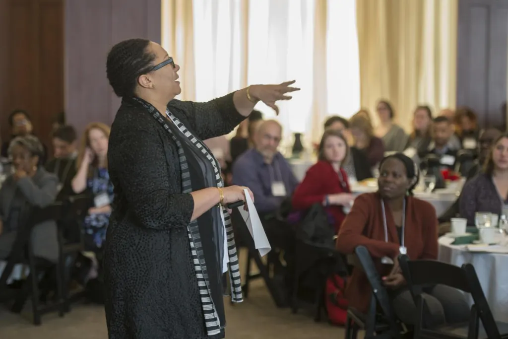 Adrienne Davis was a plenary speaker at iTeach 2016. 