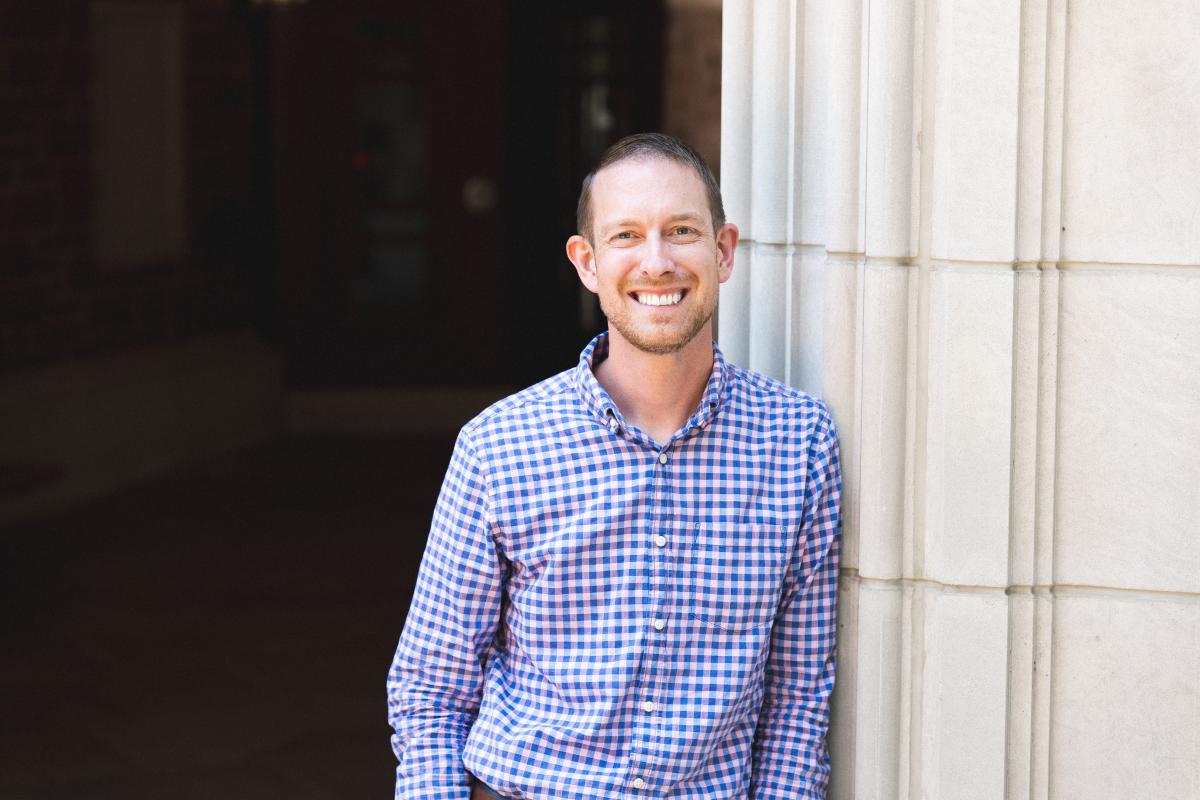 Patrick Hill, associate professor of psychological and brain sciences, directs the PATH lab, located in Somers Family Hall.