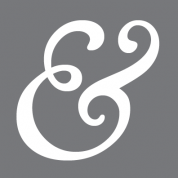 grey ampersand logo