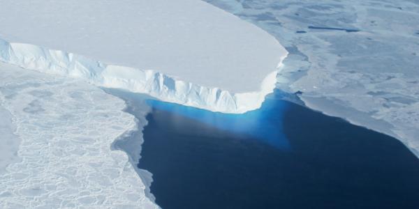 Thwaites Glacier in West Antarctica (NASA)