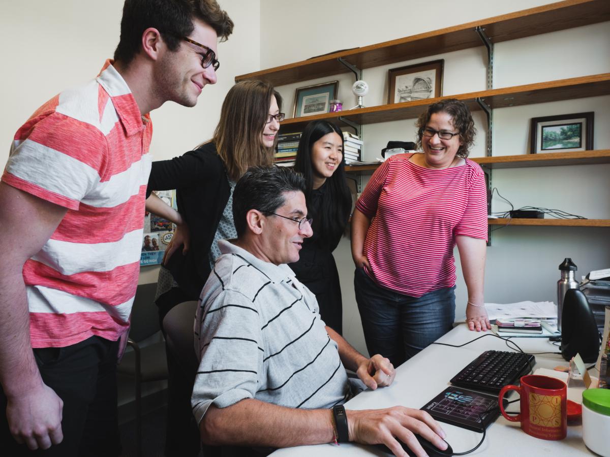 Todd Braver and his graduate students