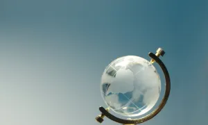 Image of small glass globe.