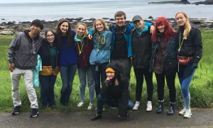 Image of students from Ireland FOCUS program.